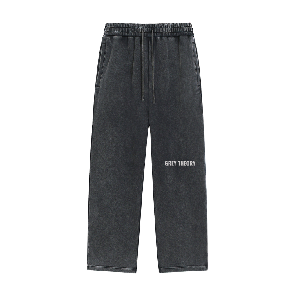 Grey Theory Snow Wash Sweats